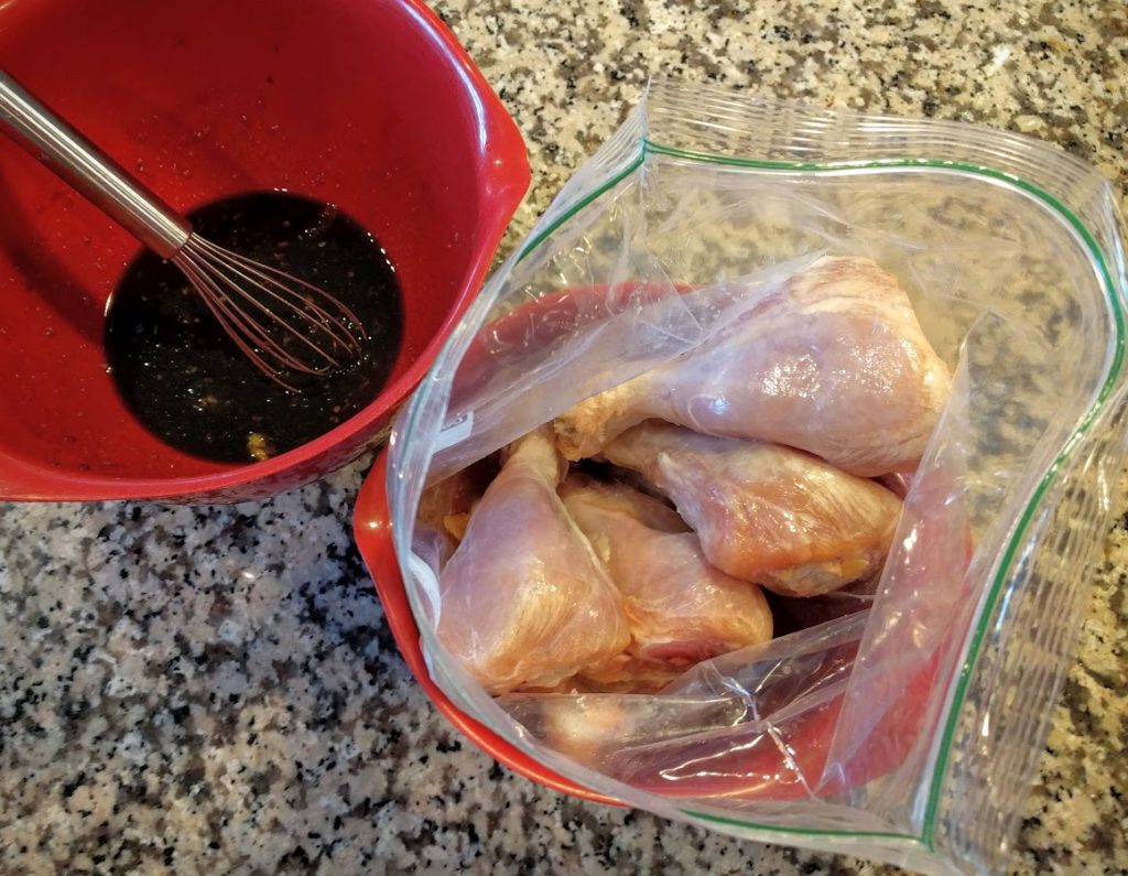 Apricot Balsamic Chicken Legs | thegreengiraffeeats.com