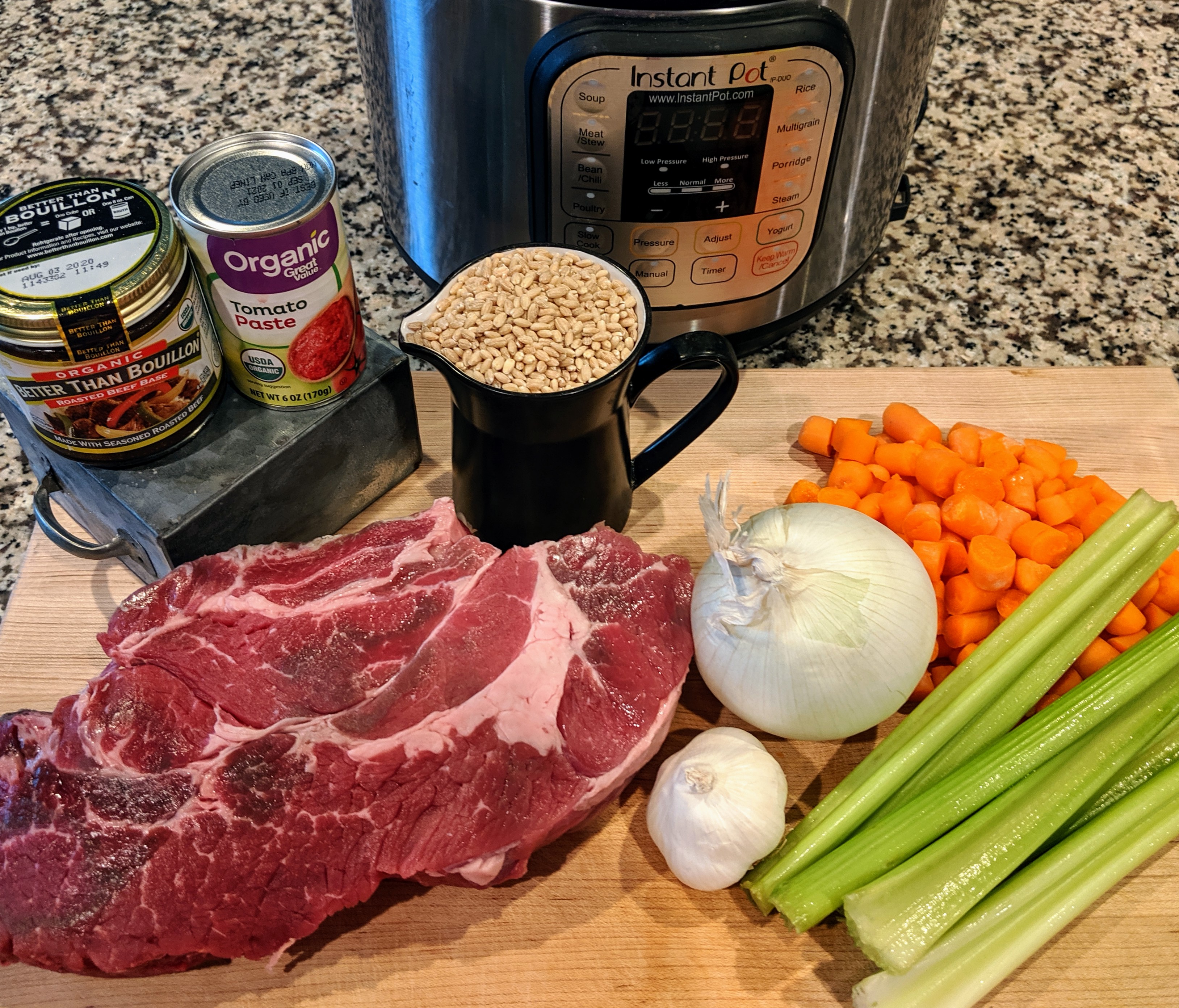 ingredients on a cutting board