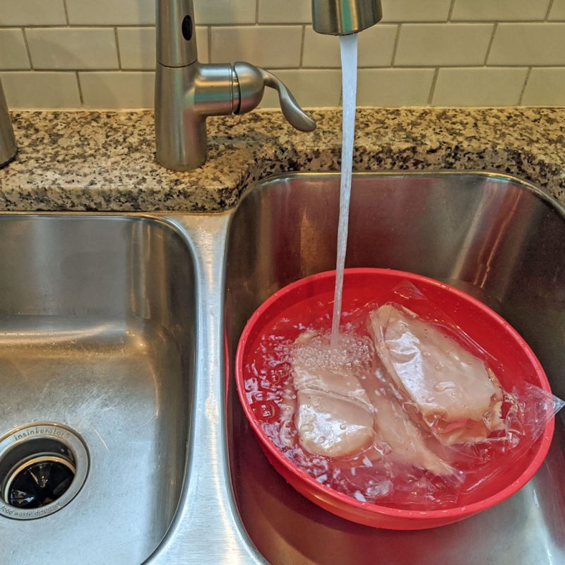 Thaw Frozen Chicken in 2 Hours The Green Giraffe Eats