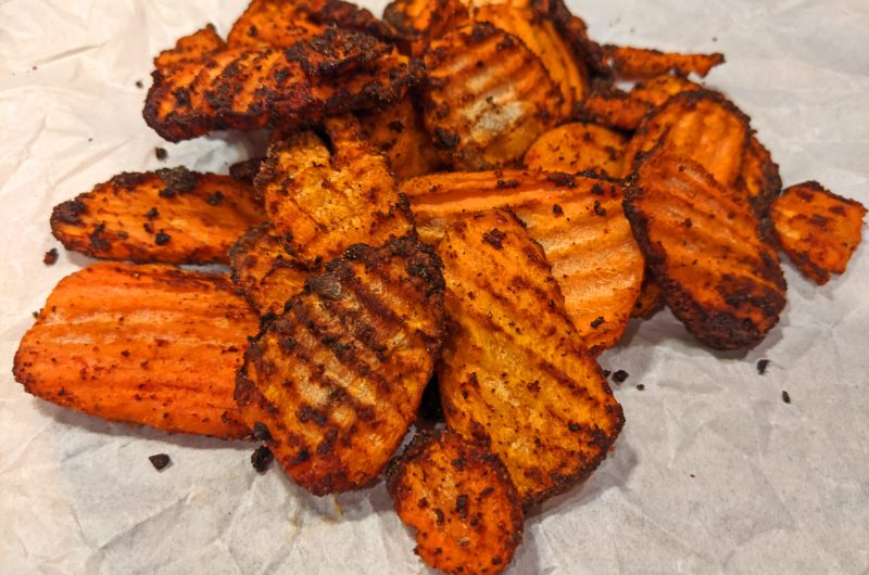 Air Fryer Fiesta Ranch Carrot Chips