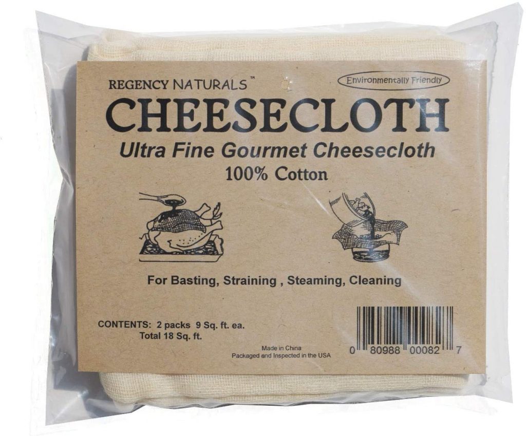 package of cheesecloth