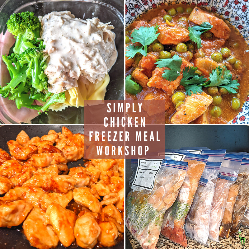 Simply Chicken Freezer Meal The Green Giraffe Eats